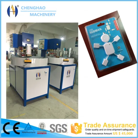 5kw Auto-Turntable Three Working Stations Blister Packing Machine/Sealing Machine