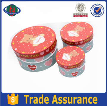 Custom Round Cardboard Wholesale Gift Boxes