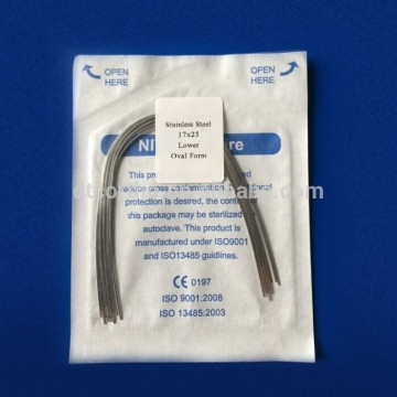 Orthodontic Unique Stainless Steel Arch Wires Oem