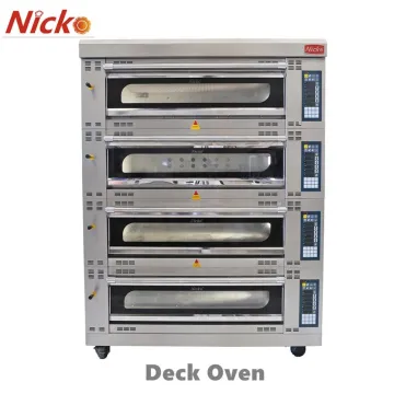 China Best Quality Commercial 4 Deck Oven 8-Tray Gas and Electric Baking Ovens