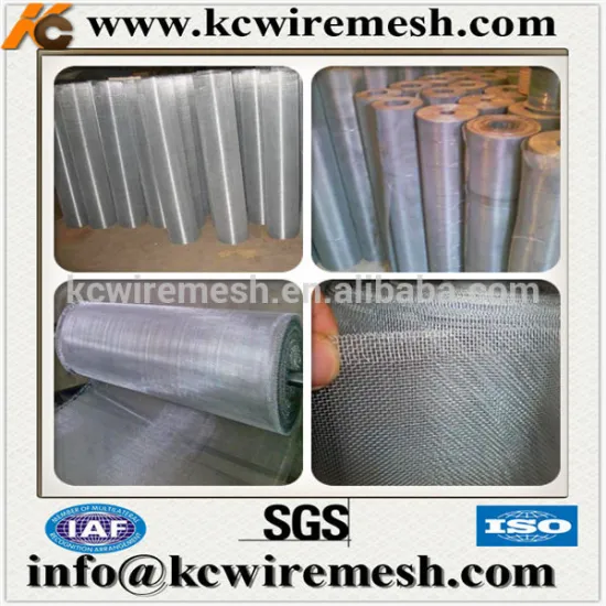 KANGCHEN Anping Stainless Steel Wire Screen Mesh for Filter (Professional Factory)