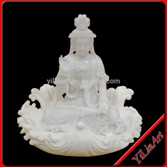 White Marble Buddha Statue