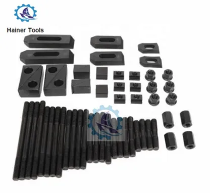 CNC Milling Machine Clamping Tools: Steel Clamping Kits M6 (58pcs)