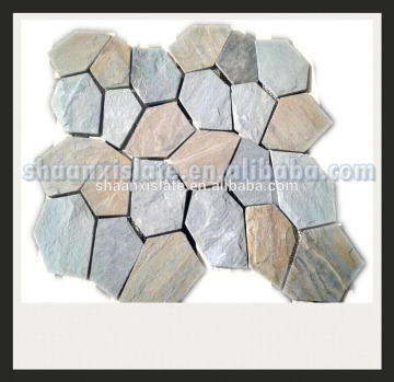 2016 Chinese P014 oyster paving stone for outdoor floor and wall