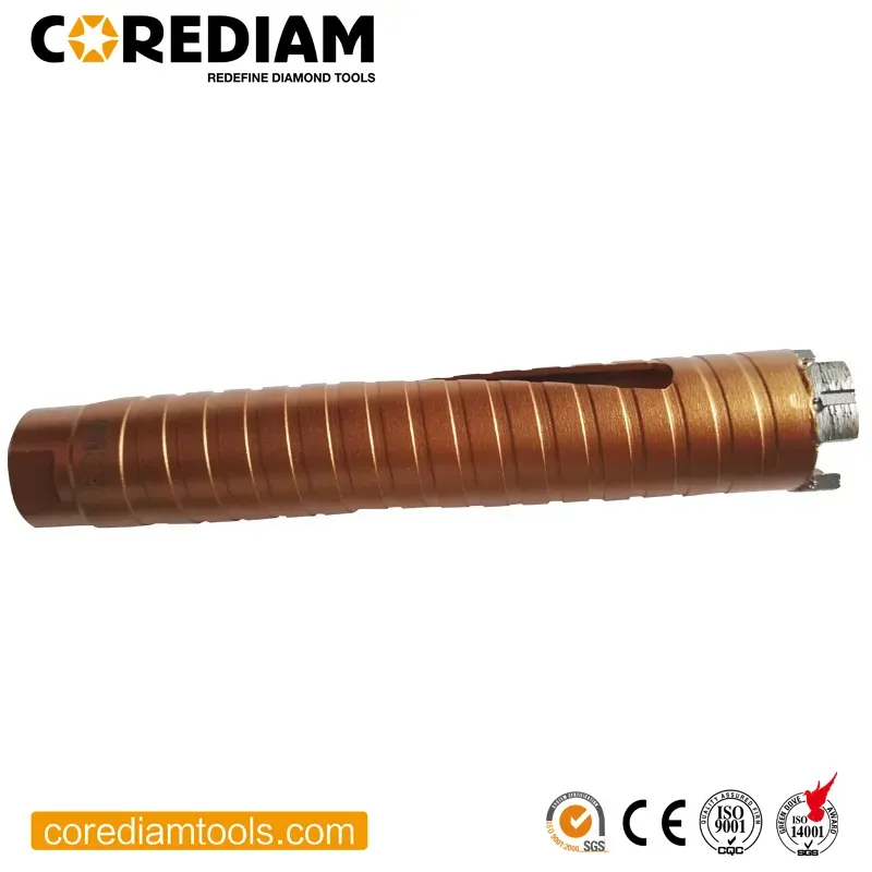 High-Quality Laser Welded Dry Turbo Concrete Core Drill Bits and Diamond Tools