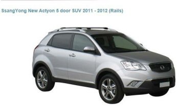 Ssangyong New Accyon Roof bagagli shispbar