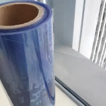 Transparent light blue PETG coil for medical trays