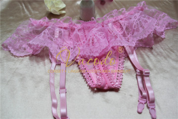 # 9905 2016 New Arrival Lace Sexy Women's G String Ruffle Panty