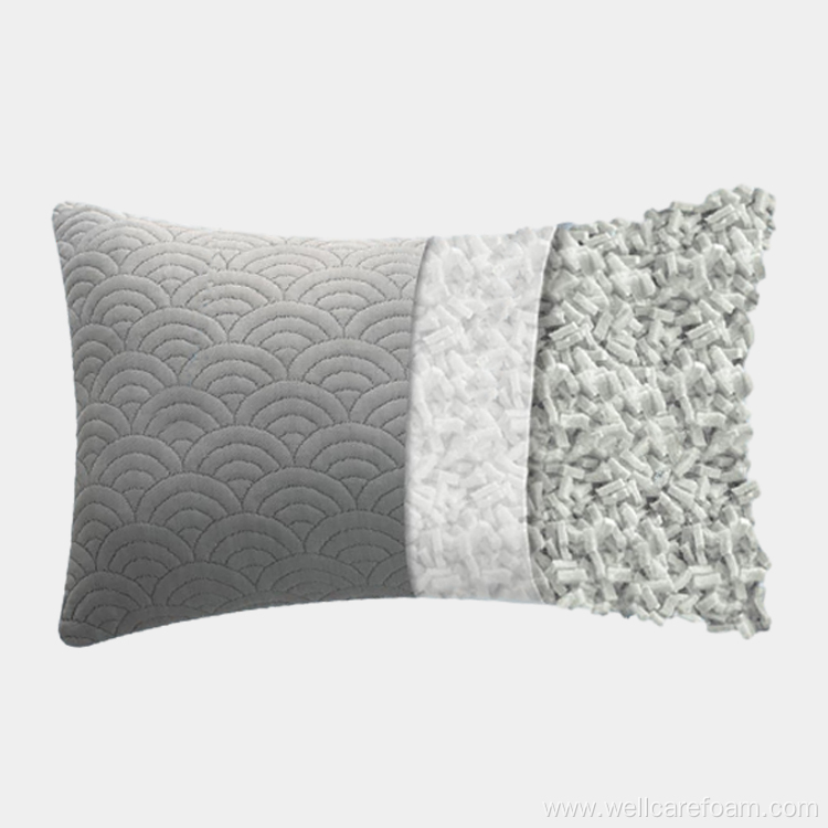 Customizable perforated elastic visco pillow