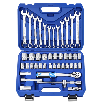 Goodking High End 72 T 44pcs Auto Repair Tool Set with 37pcs Socket Wrench Spanner Sets