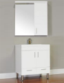 Modern Beyaz Mdf banyo Vanity kabine