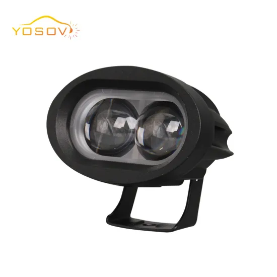 Yosovlamp LED Motorcycle Auxiliary Headlight - High/Low Beam, High Brightness