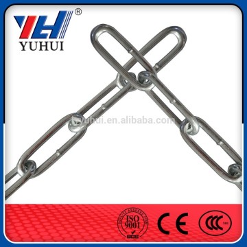 High tensile Galvanised iron Korean type long link chain