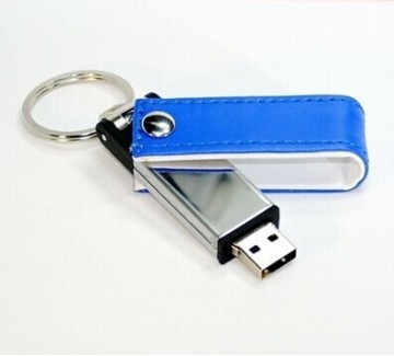 Wholesale Promotion Personal Leather USB Flash Drive with High Quality
