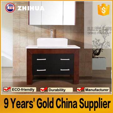 double basin bathroom /cabinet bathroom floor stand