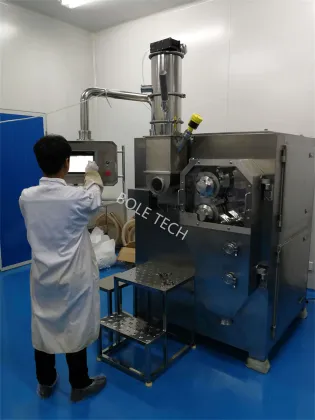 Pharmaceutical roller compactor granulator for vitamin