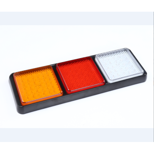 લંબચોરસ એલઇડી ટેલલાઇટ્સ સિગ્નલ લાઇટ ફેરવે છે