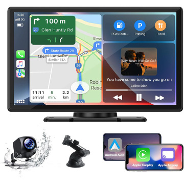 9 Inch IPS CarPlay Android Auto GPS Navigation Monitor for Cars and Trucks