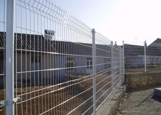 PVC Coated Welded Wire Mesh Fence 3d Curvy Anti-climb Vinyl Coated Welded Wire Mesh Panel Fence