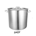 商用グレード52QT調理鍋ステンレス鋼