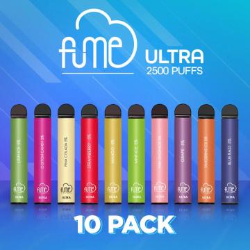 원래 Fume Ultra 일회용 vape 2500 퍼프