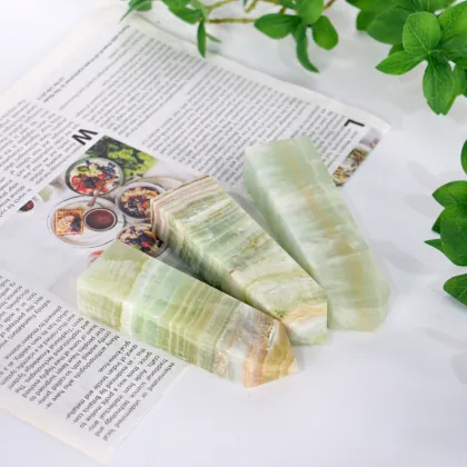 Caribbean Jasper Crystal Obelisk