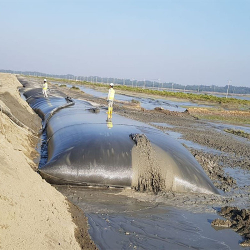 Geotubo de tecido de alta resistência