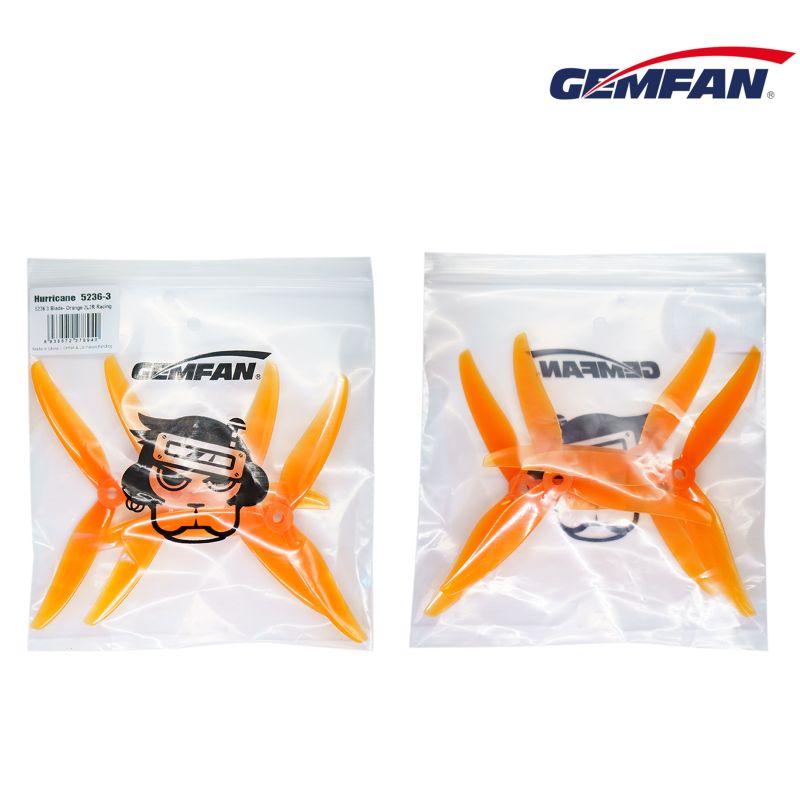 GEMFAN 5236 Hurricane Propellers for FPV Drone Racing