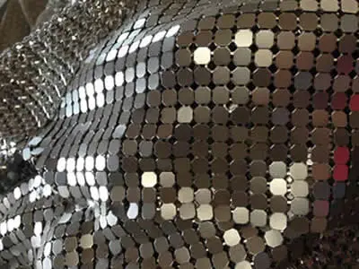 Metallic Fabric Cloth
