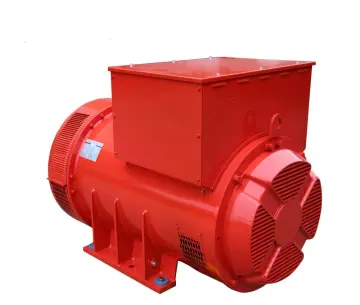 Red Color Three Phase Synchronous Generator