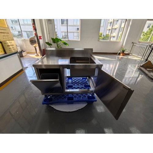 Tek kovalı lavabo saklama dolabı