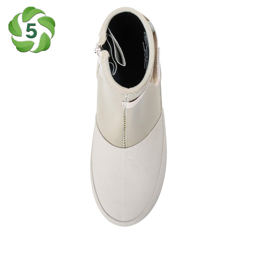 Duck And Fish Neoprene Beige Flat Wading Shoe Jpg