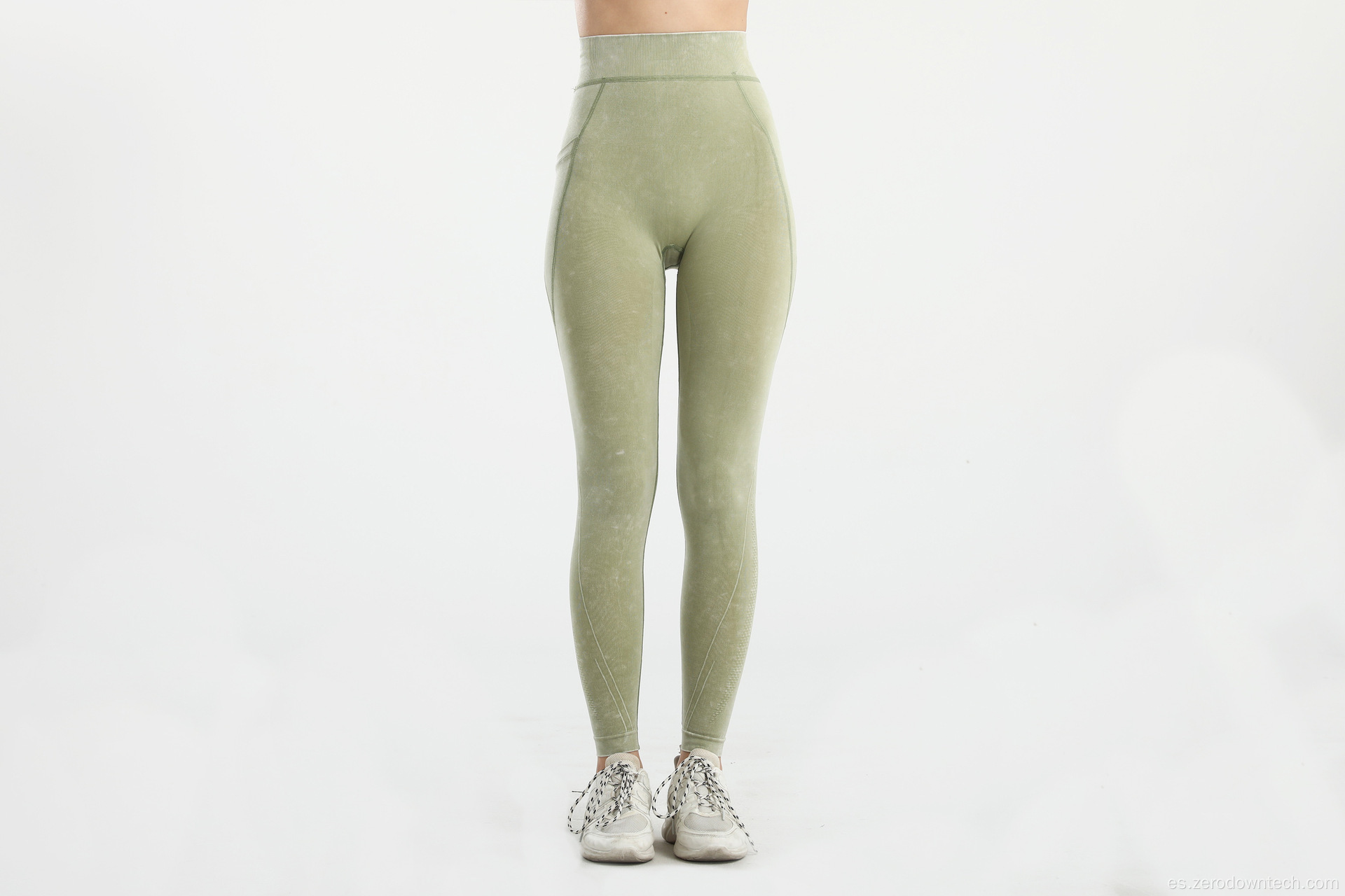 Pantalón de yoga sin costuras con levantamiento de cadera y cintura alta súper suave para mujer