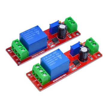 12V Delay Break Relay Switch, Adjustable 1-10 Seconds, NE555 Delay Module