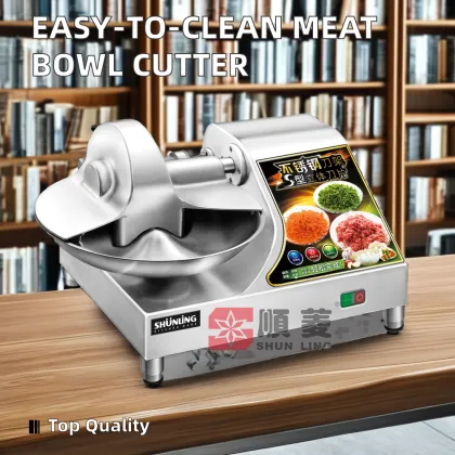 Easy Installation Meat Cutter Bowl Chopper for Restaurant Meat Processing Machinery