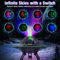 Proyector universo con lámpara de efecto de nebulosa giratoria de 360 ​​°