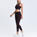 Women sports leggings and top set