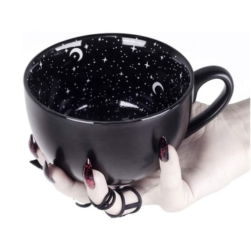 Cute Midnight Coffee Mugs for Women - Unique Halloween Spooky Witch Gifts