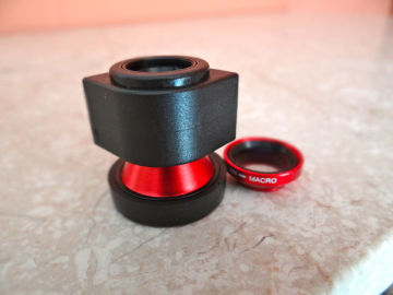 Iphone 3 In 1 Detachable Camera Lens Kit With 0.67x Wide Angle, Macro, 180 Fisheye Lens