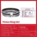 Toyota Diesel Engine 1az Piston Rings 13011-28120