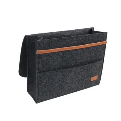felt bedside caddy organizer felt storage organizer felt hanging organizer