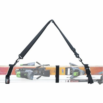 Duorsume ferstelbere skoudrager Ski Pole Carrier Strap