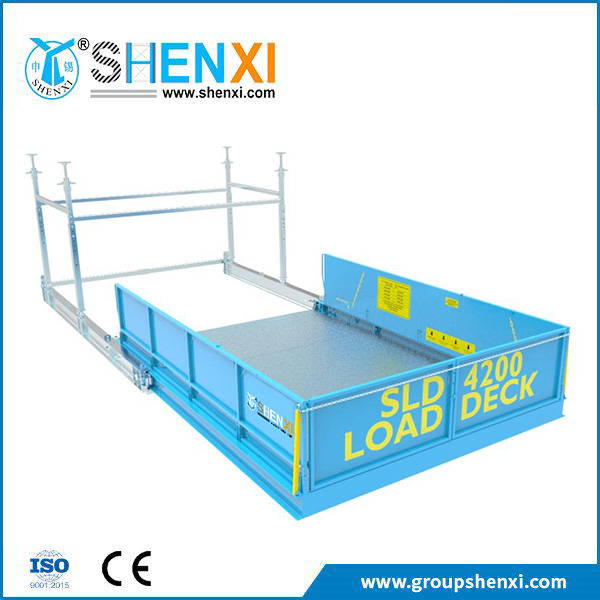 Deck de chargement rétractable de 4200 mm de largeur