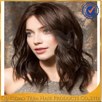 Popular natural looking cheap short virgin brazilian human hair lace front wig short bob