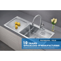 Rectangle Above Mounted Stainless Steel Kitchen Sink