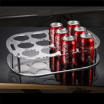 Plastic Tabletop Wine Racks for Retail Display