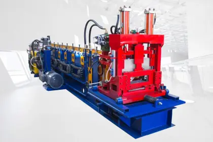 Construction machine Z purlin equipments