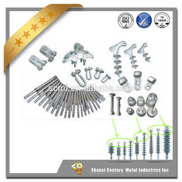 Hot sale customized overhead line fittings composite insulator fittings electric power fitting