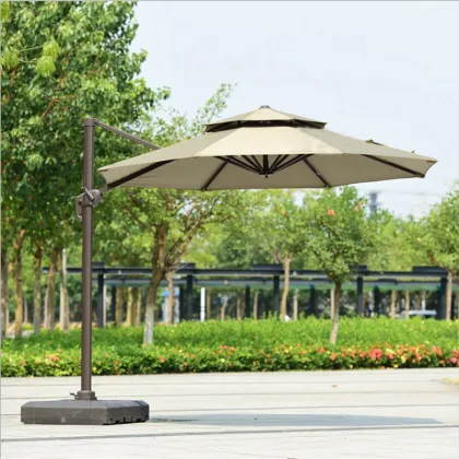 3M Luxury Outdoor Umbrellas - Sun and Sea Proof Parasols for Garden, Patio, Pool