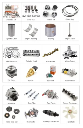 4TNV94 4TNV98 Engine Cylinder Heads 129907-12700 Cylinder Head Assembly Rebuild Kit for YANMAR Engines